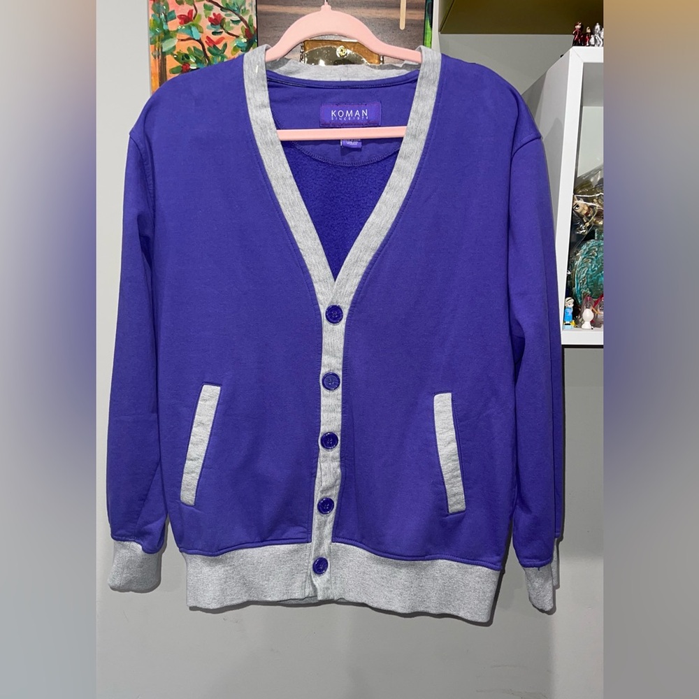 Vintage Koman Purple Sweater